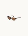 Flow State Sunglasses featuring a sleek, narrow frame, lightweight design, and modern everyday silhouette.