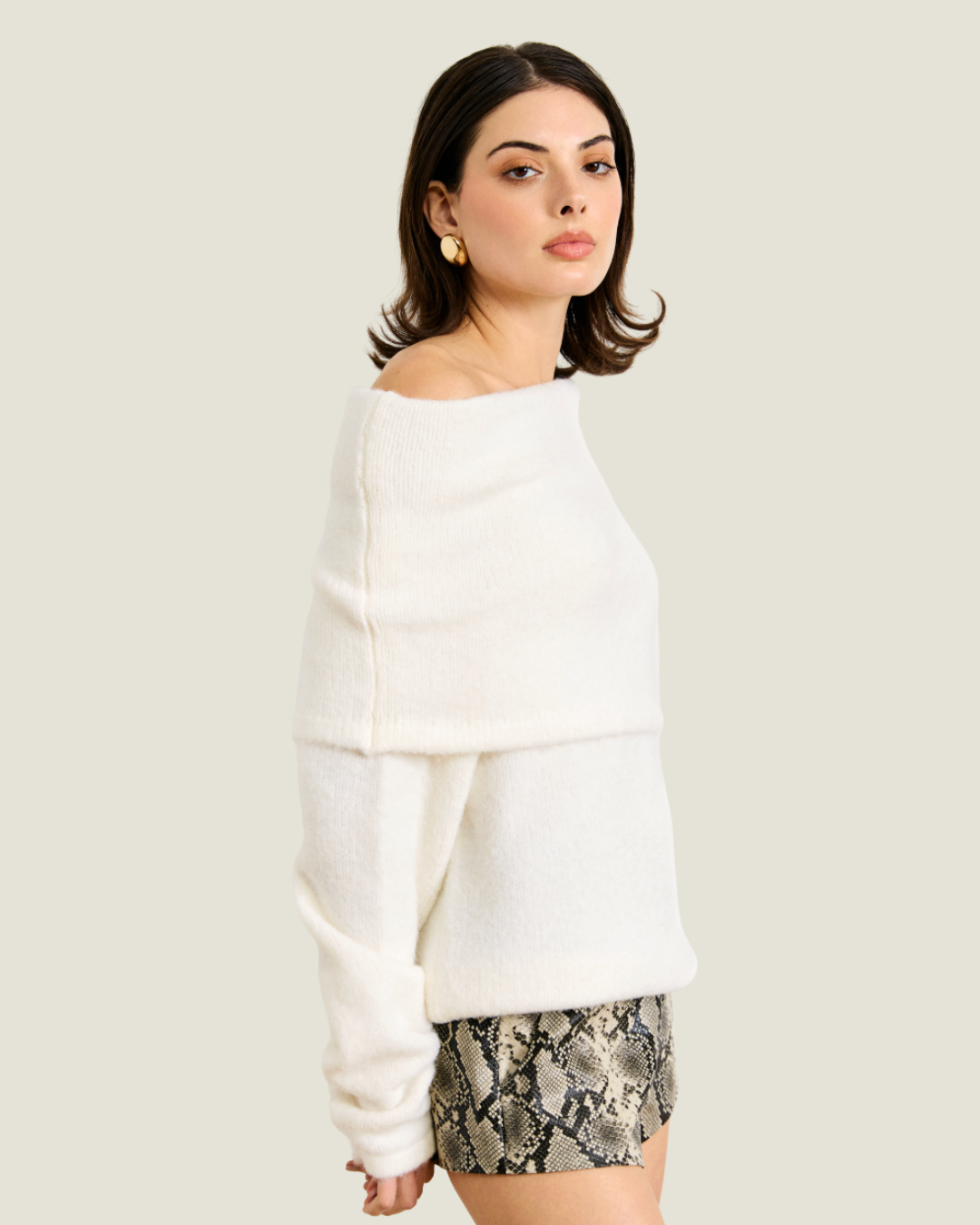 Sonora White Sweater