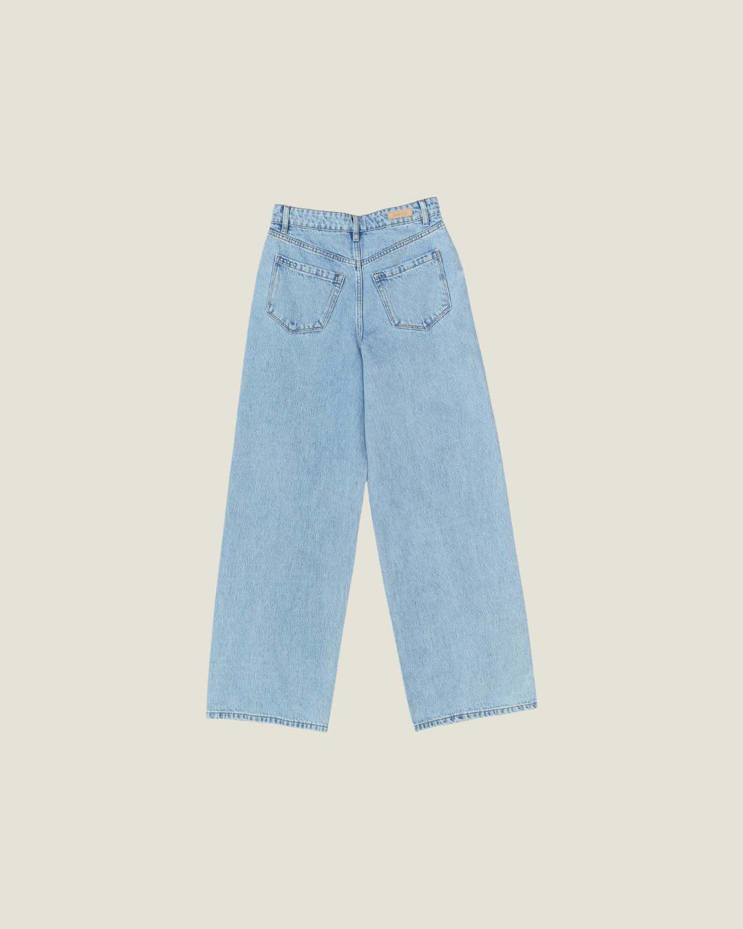 Embellished Hi-Rise Rib Cage Franklin Denim Pant