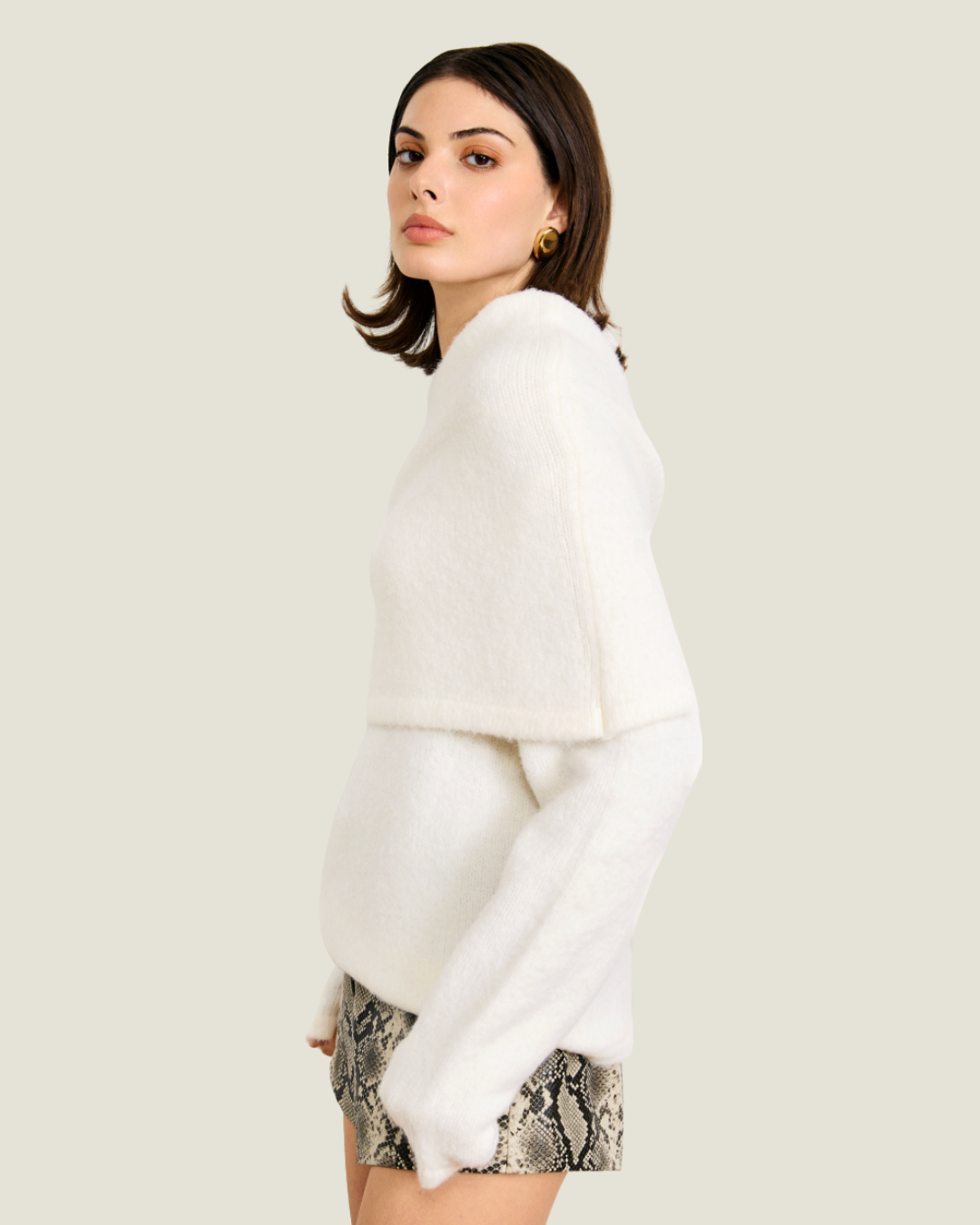 Sonora White Sweater