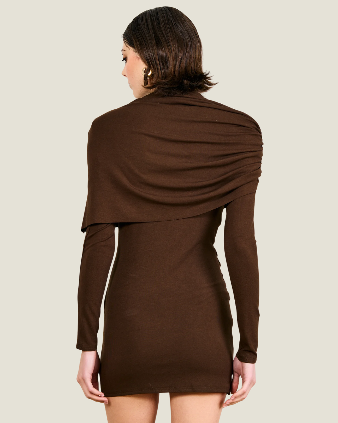 Lior Draped Mini Dress