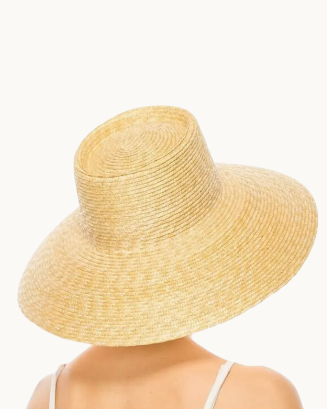 Lampshade Hat Ivory