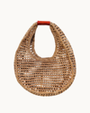 Isla Natural Open Weave Raffia Bag