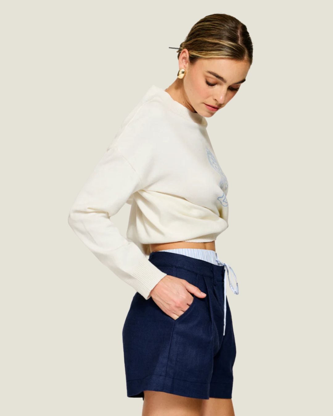 The Tate: Line & Dot Shorts