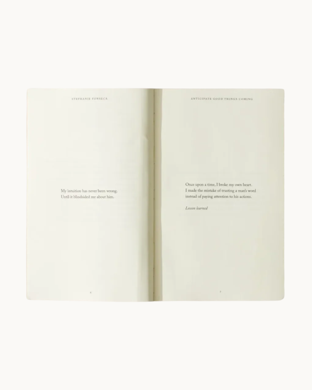 Anticipate Good Things Coming - book