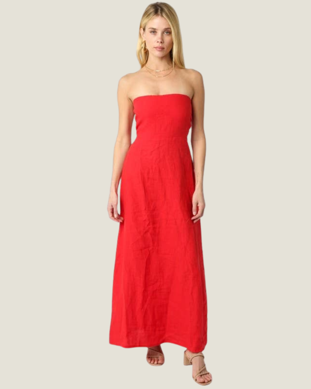 Irise Linen Maxi Dress