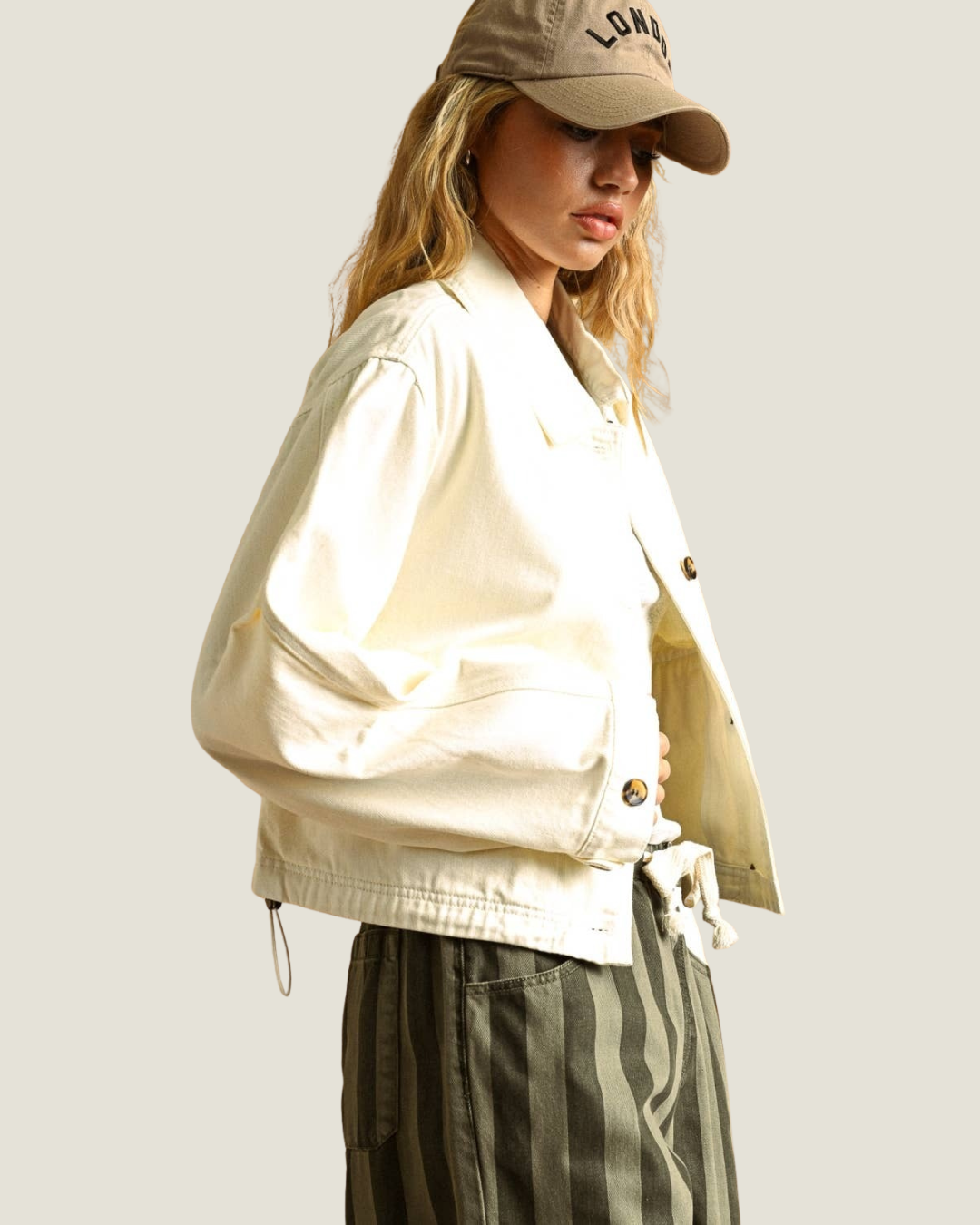 Evelyn Cotton Jacket with Cuff