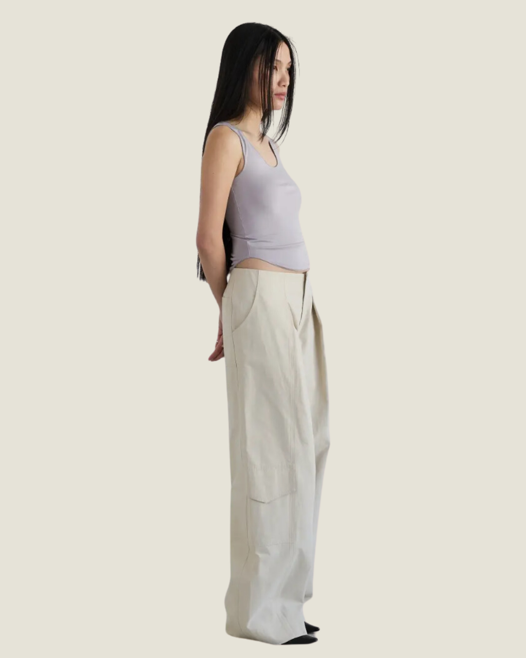 The Niantic: Light Beige Pants