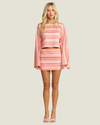 Ever More Wave Knit Mini Skirt