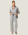 The Elowen: Drawstring Wide-Leg Jeans