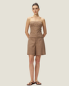 Mavi Strapless Linen Top