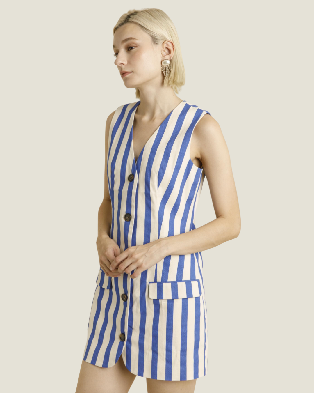 The Frankie: Striped Mini Dress