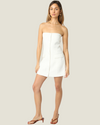 The Roux: Strapless Mini Dress