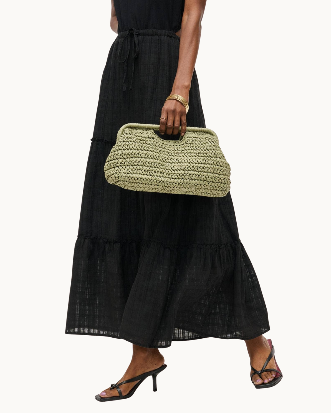 Lani Woven Clutch