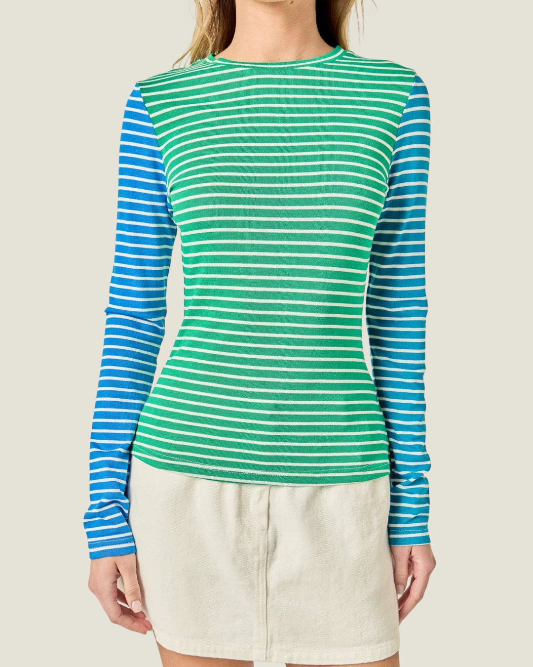 Marlow Mixed Stripe Tee