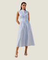 Juliette Stripe Midi Dress