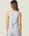 The Charlie: Fitted Linen Vest