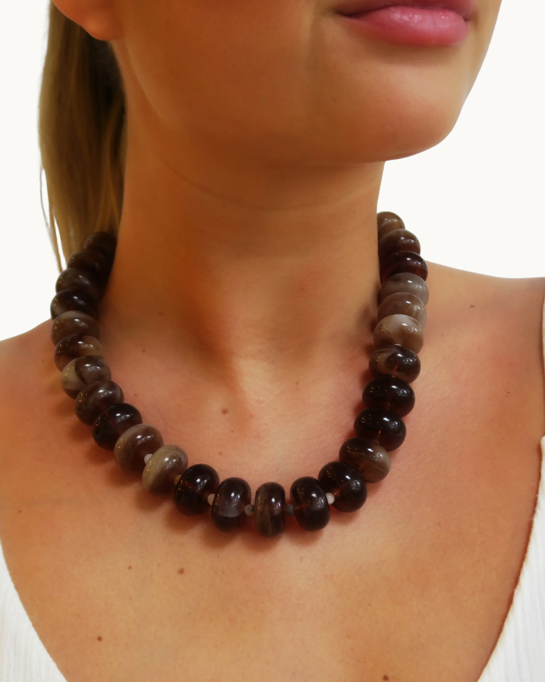 Catalina Tortoise Beaded Necklace