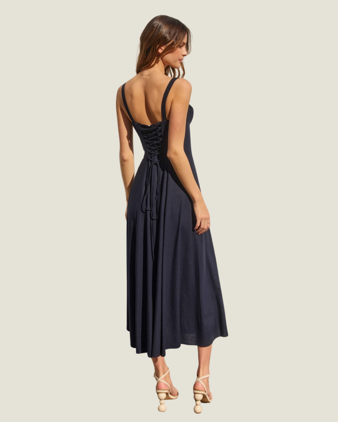 Finley Corset Midi Slip Dress