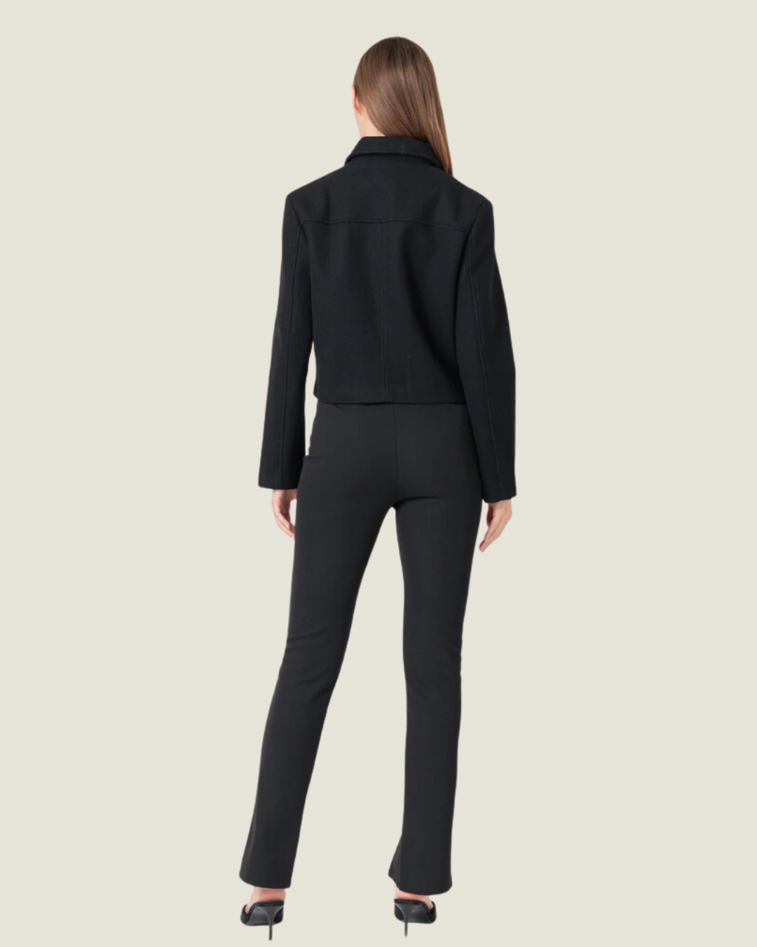 Black Zip Up Jacket