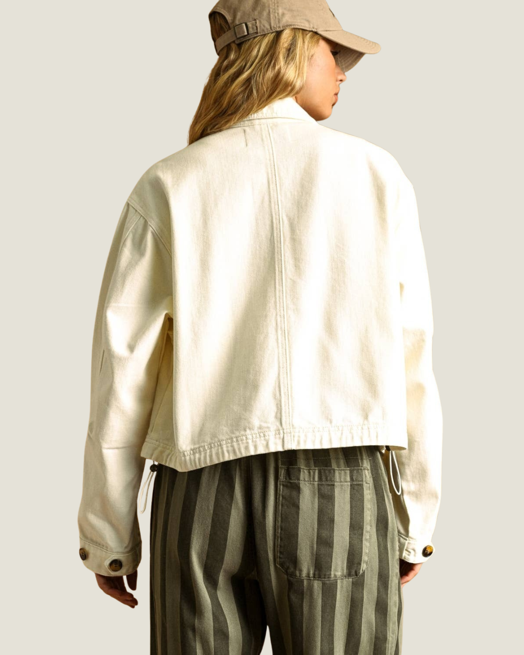 Evelyn Cotton Jacket with Cuff