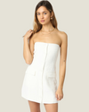 The Roux: Strapless Mini Dress
