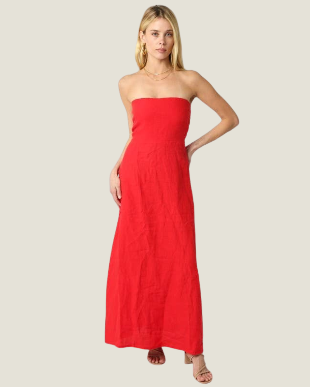 Irise Linen Maxi Dress