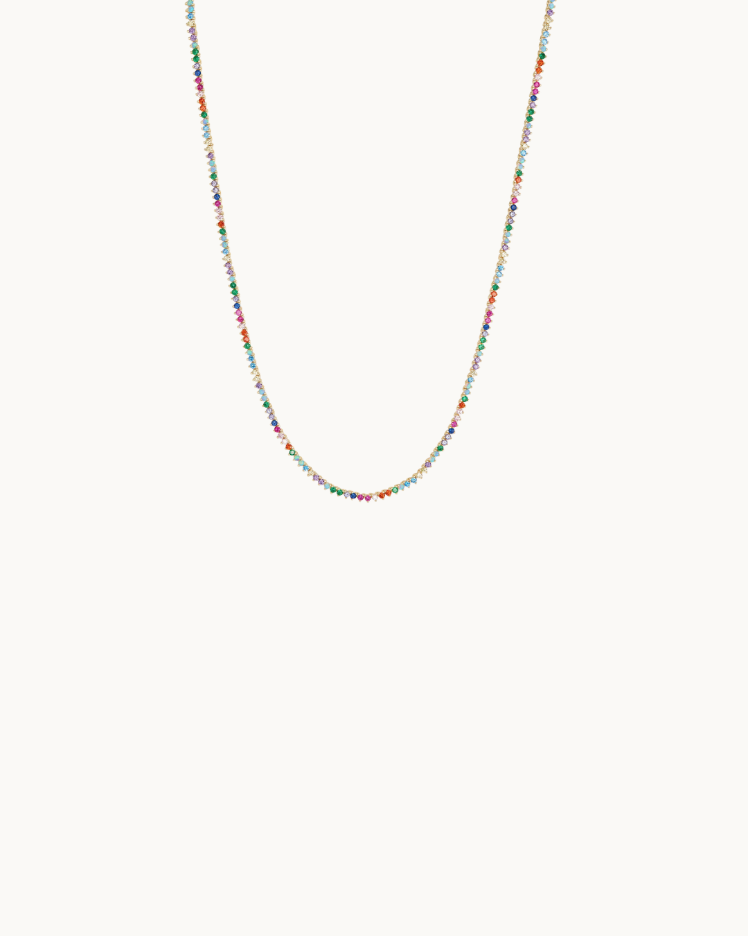 Baby Not Your Basic Tennis Necklace