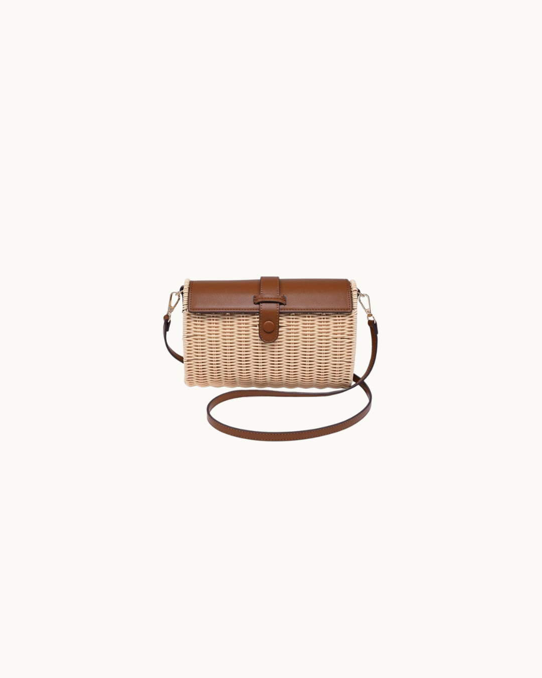 Clara Rattan Crossbody