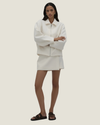 Abigail White Mini Skirt