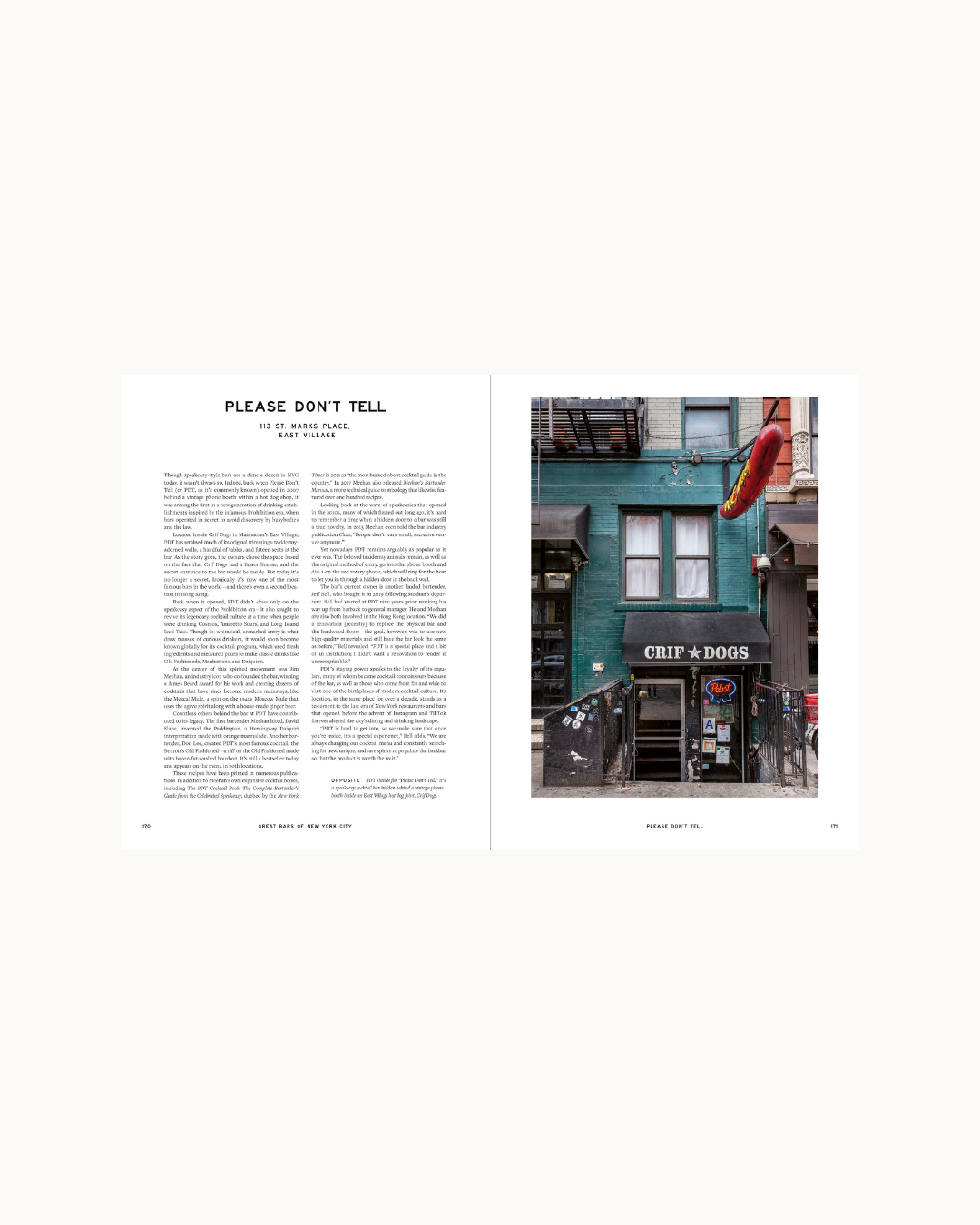 Great Bars of New York City