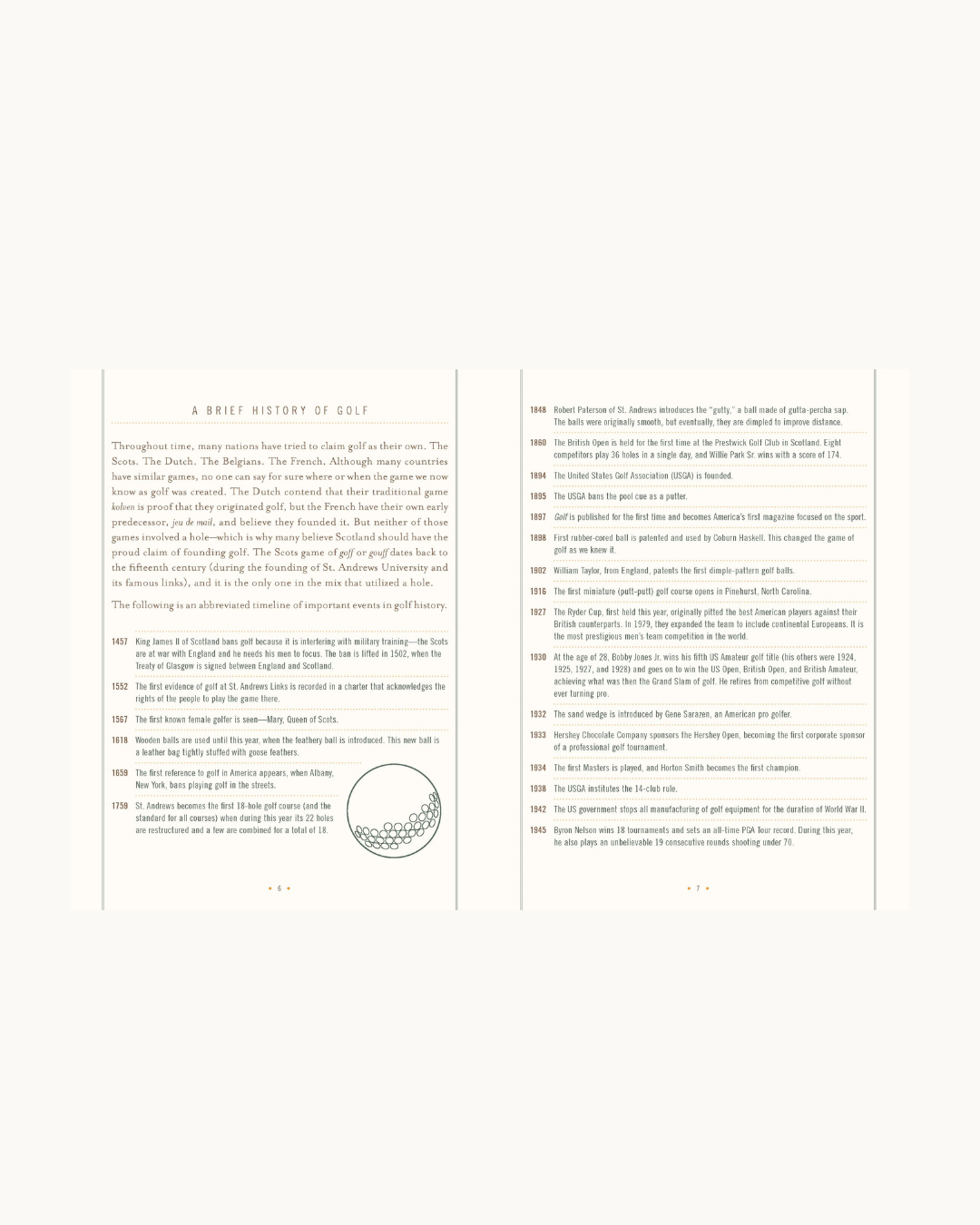 Ultimate Golf Journal