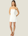 The Roux: Strapless Mini Dress