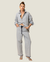 The Elowen: Drawstring Wide-Leg Jeans