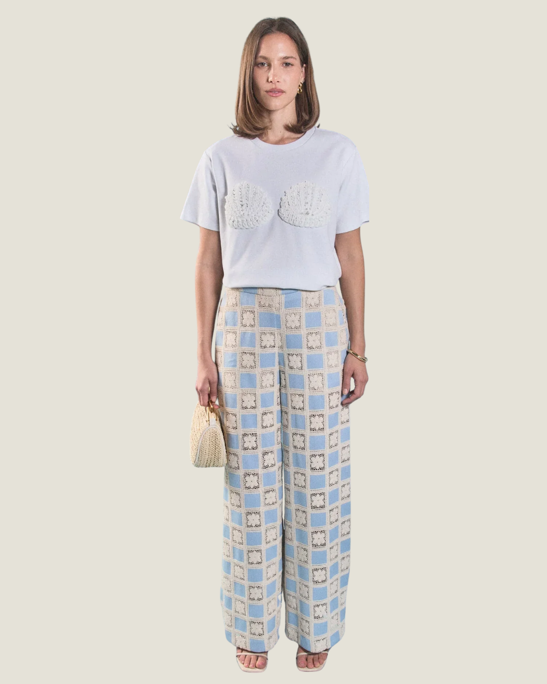 Maris Shell Embellished Tee