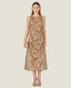Valencia Embroidered Midi Dress