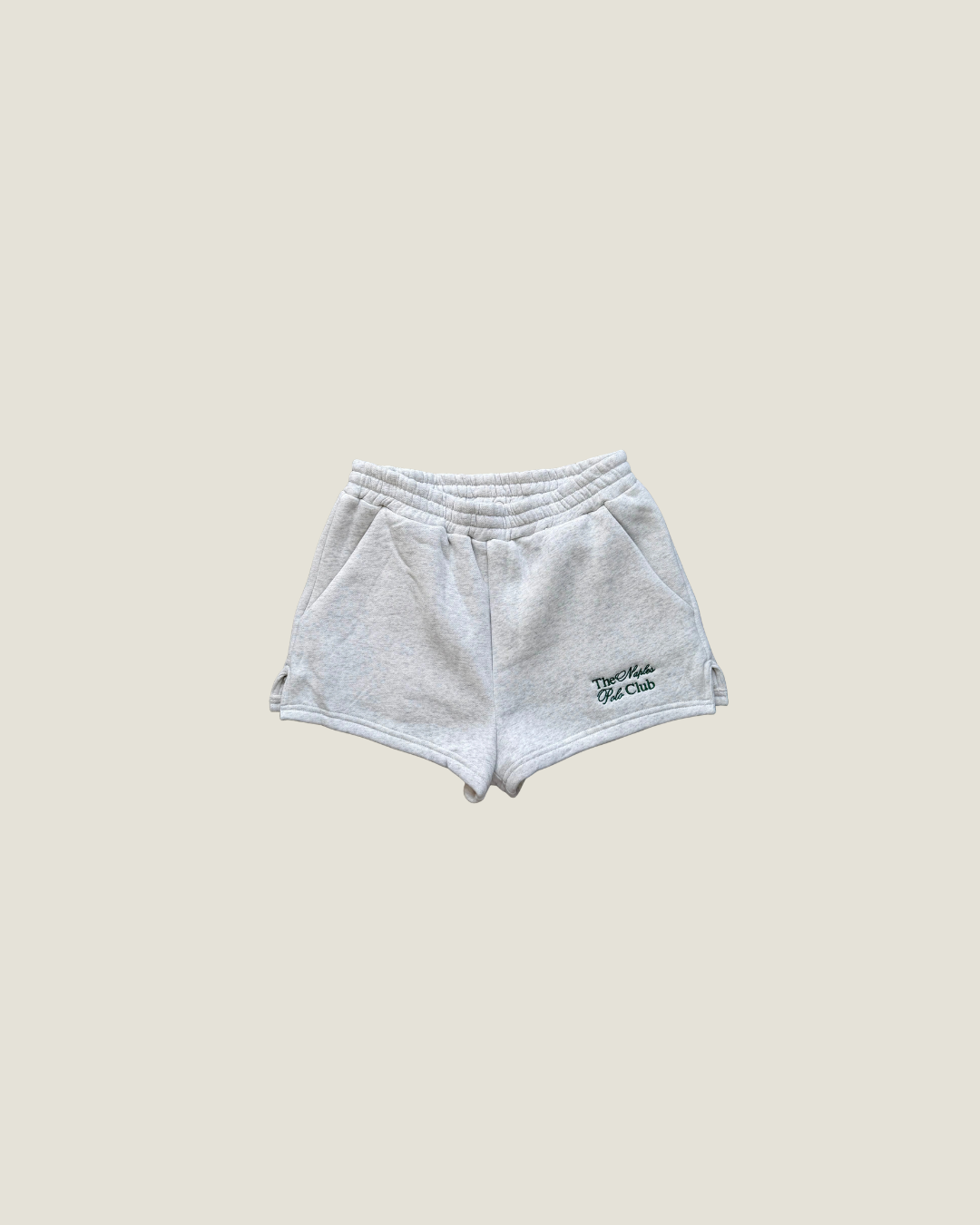 Naples Polo Club Grey High Waisted Sweat Shorts