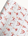 Santa Yoga Gift Wrap