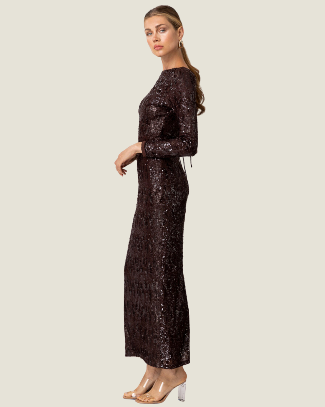 The Stella: Sequin Maxi Dress