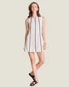 The Carmen: Sleeveless Mod Shift Dress