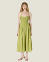Granada Smocked Midi Dress