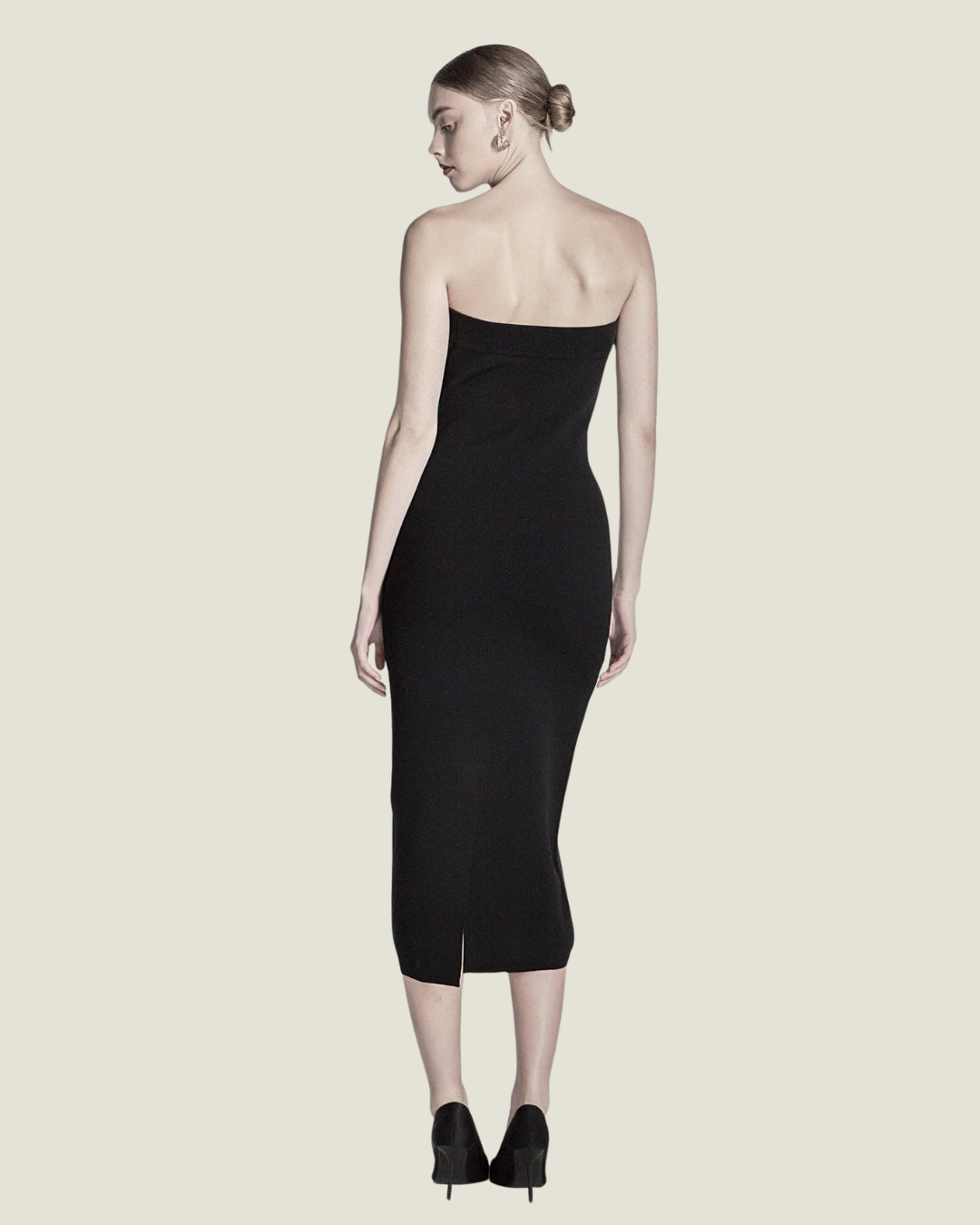 Miranda Bow Bandage Midi Dress
