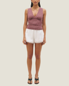 Liora Lace Trim Shorts