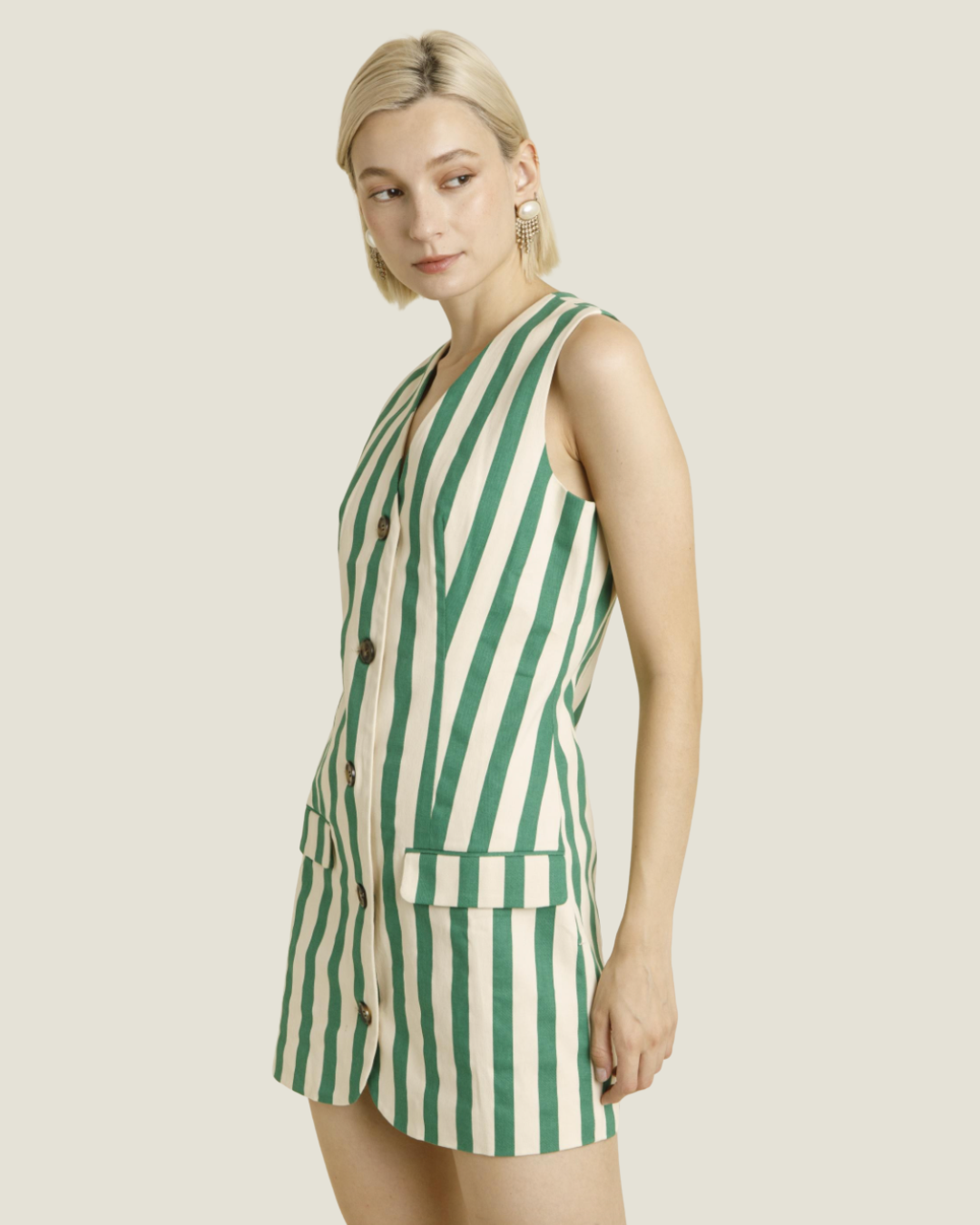 The Frankie: Striped Mini Dress
