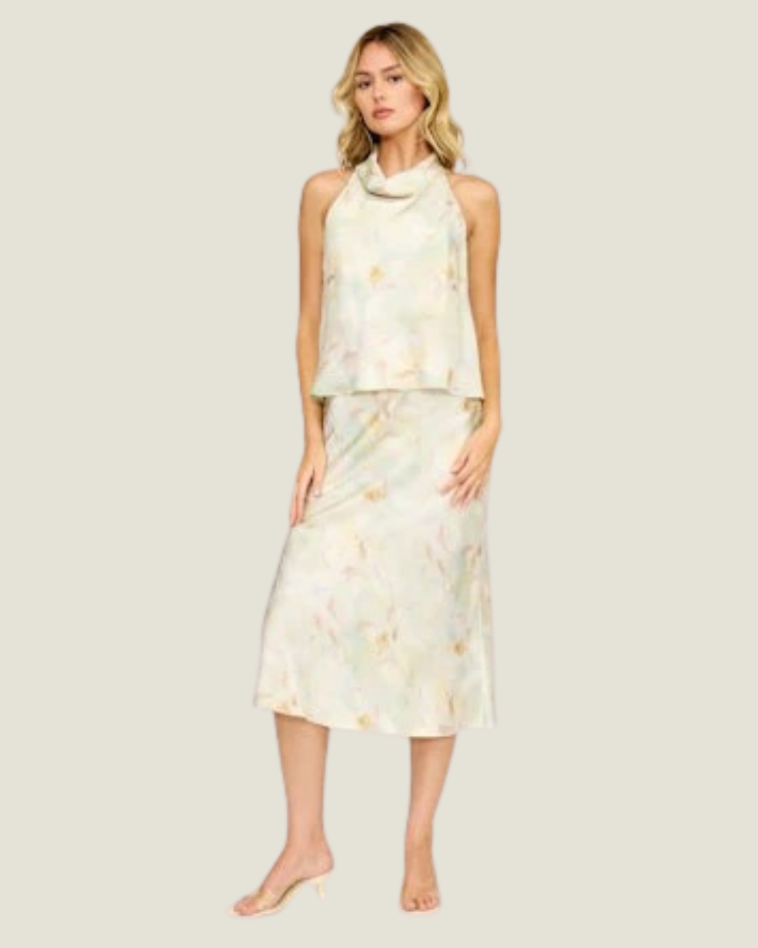 Bowie Cowel Neck Top