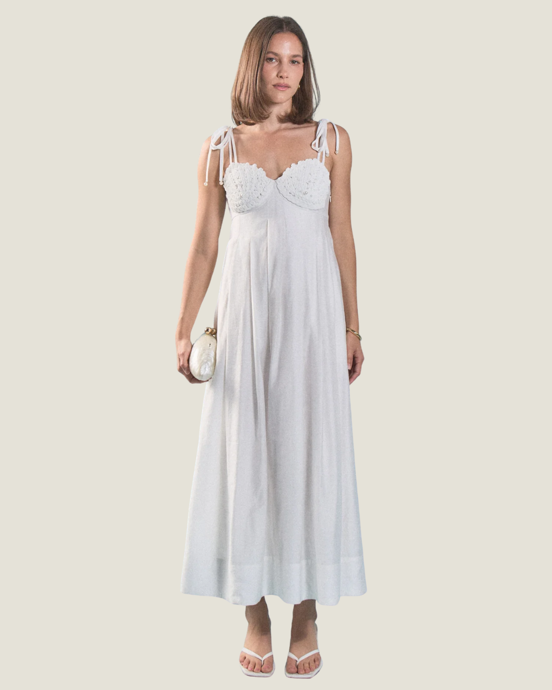 Justina Seashell Maxi Dress