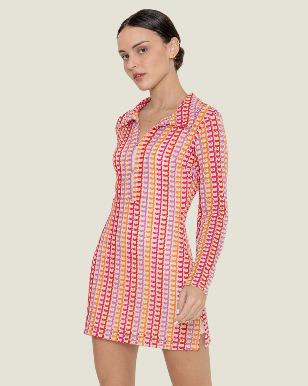 Lucia Mini Retro Knit Cover-Up