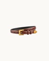 Empire Belt - Vegan Leather Brown