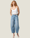 Cary Medium Wash Barrel Jeans