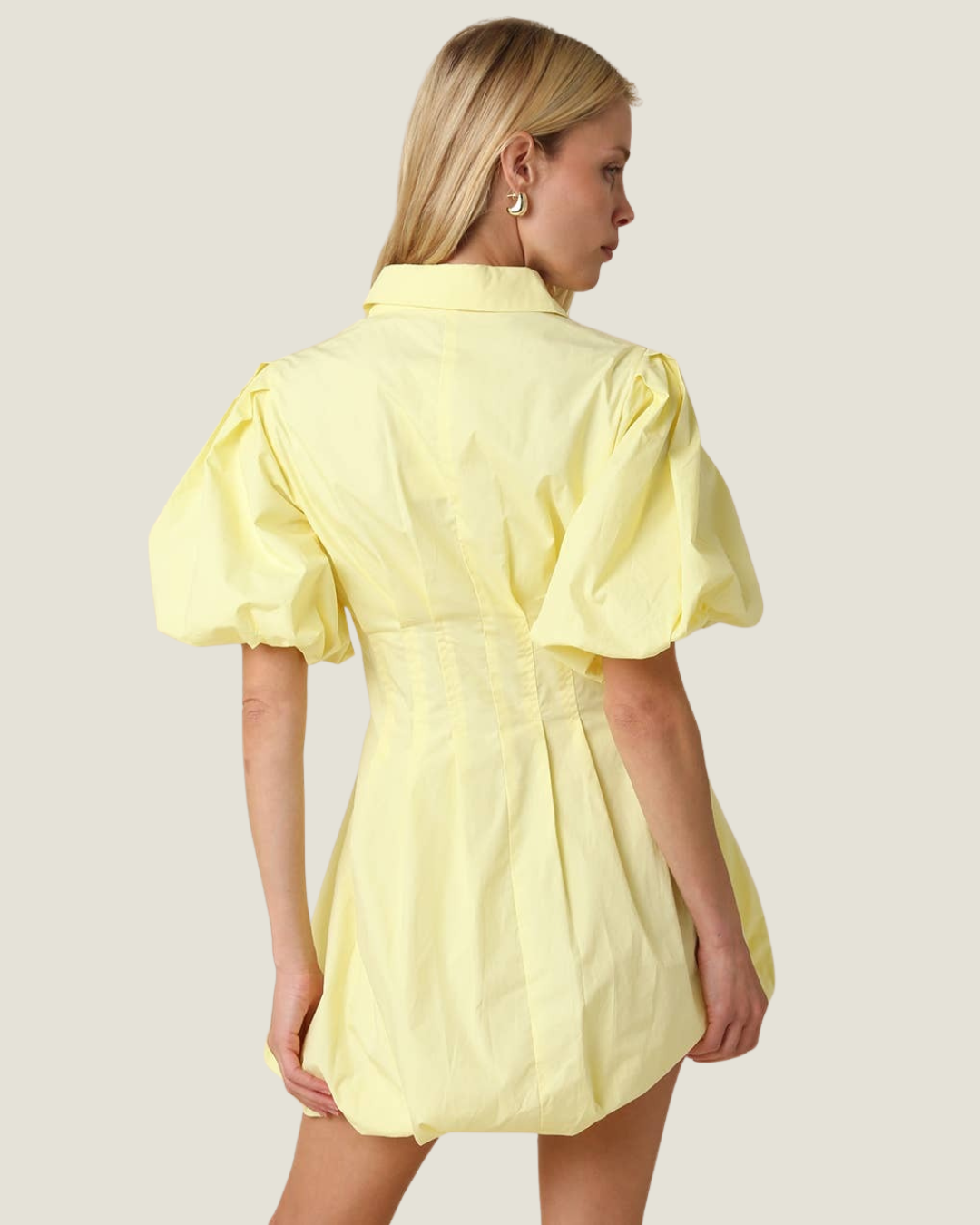 Valerie Puff Sleeve Mini Dress